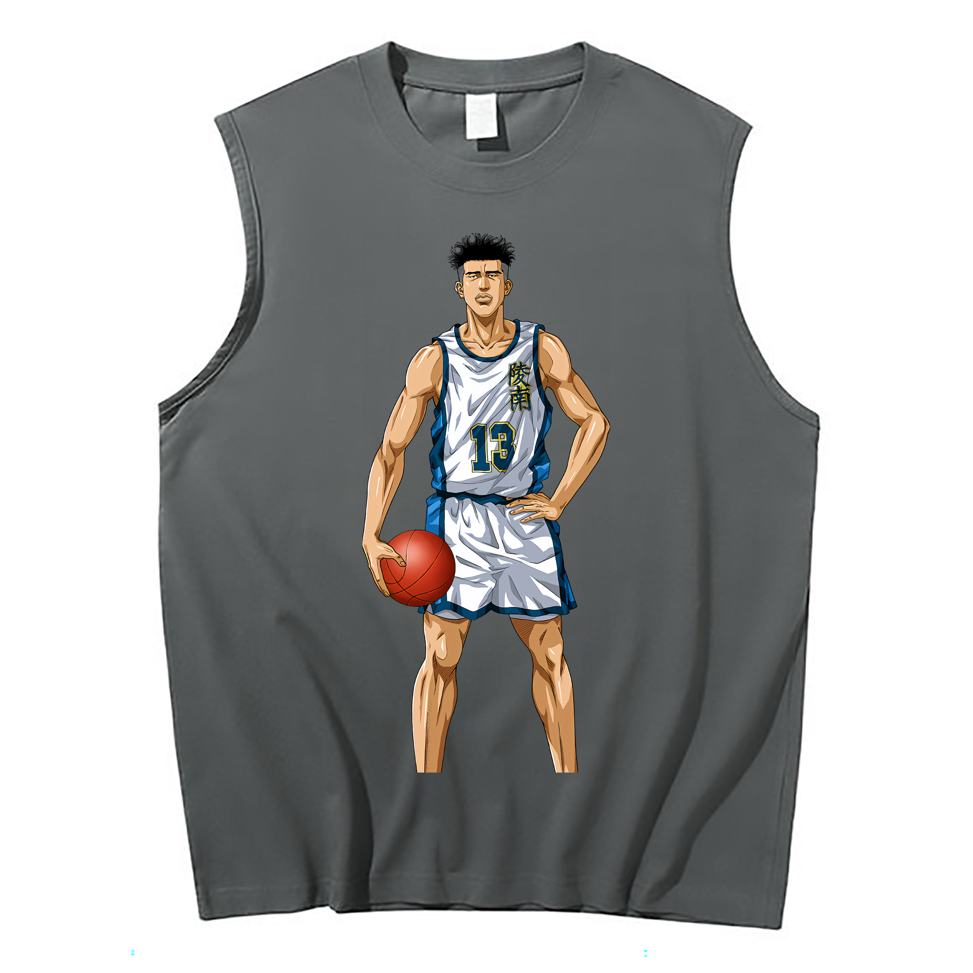 （画像用） SLAM DUNK／スラムダンク コットン100％タンクトップ（フロントプリント）